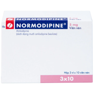 Smart Pharma - Thuốc Normodipine 5mg Gedeon điều trị tăng huyết áp và đau thắt ngực (3 vỉ x 10 viên) 1 Smart Pharma - NT SMART PHARMA 2026 08 27T153216.855