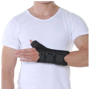 Nẹp ngón tay trái ORBE H1 cỡ M hỗ trợ cố định ngón cái, bàn tay và cổ tay