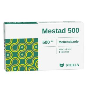 Thuốc Mestad 500 STELLA điều trị nhiễm giun (Hộp 1 viên)