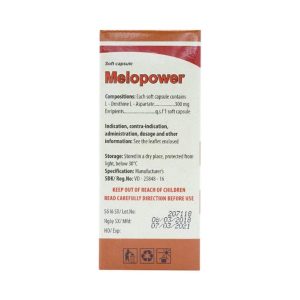 Smart Pharma - Thuốc Melopower 300mg Mediplantex điều trị tăng amoniac huyết trong bệnh gan 3 Smart Pharma - NT SMART PHARMA 2026 09 07T084601.554