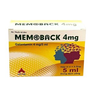 Dung dịch uống Memoback 4mg điều trị bệnh thần kinh ngoại vi và sa sút trí tuệ Alzheimer