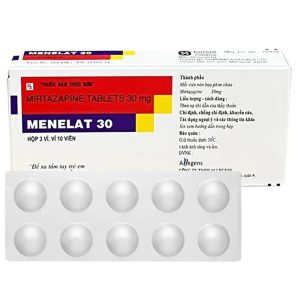 Thuốc Menelat 30 Torrent điều trị rối loạn trầm cảm (3 vỉ x 10 viên)