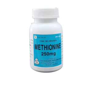 Thuốc Methionin 250mg Mekophar điều trị quá liều paracetamol (lọ 150 viên)