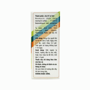 Smart Pharma - Thuốc Neo-Beta 5ml DK Pharma điều trị viêm nhiễm mắt, mũi và tai 2 Smart Pharma - NT SMART PHARMA 2026 10 09T105235.844