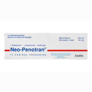 Thuốc đặt Neo-Penotran Exeltis điều trị viêm âm đạo (2 vỉ x 7 viên)