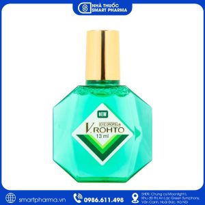 Smart Pharma - Thuốc nhỏ mắt New V.Rohto hỗ trợ giảm mỏi mắt, sung huyết kết mạc (13ml) 3 Smart Pharma - NT SMART PHARMA 23