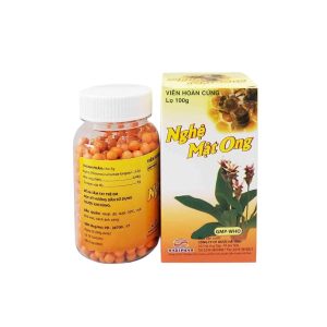 Thuốc Nghệ Mật Ong Hadiphar điều trị viêm loét dạ dày - tá tràng, kinh nguyệt không đều