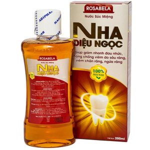 Nước Súc Miệng Nha Diệu Ngọc hỗ trợ làm sạch khoang miệng và giảm hôi miệng