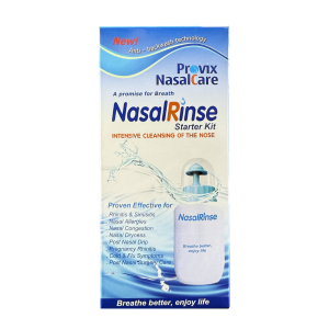 Bình rửa mũi NasalRinse giúp làm sạch khoang mũi, hỗ trợ thông thoáng đường thở
