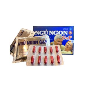 Ngủ ngon G&P hỗ trợ ngủ ngon, cải thiện giấc ngủ