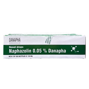 Smart Pharma - Thuốc nhỏ mũi Naphazolin 0.05% Danapha điều trị nghẹt mũi, sổ mũi, viêm mũi (10ml) 2 Smart Pharma - NT SMART PHARMA 54 1