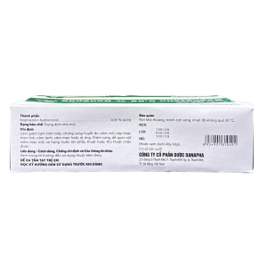 Smart Pharma - Thuốc nhỏ mũi Naphazolin 0.05% Danapha điều trị nghẹt mũi, sổ mũi, viêm mũi (10ml) 1 Smart Pharma - NT SMART PHARMA 55 1