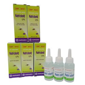 Smart Pharma - Thuốc nhỏ mắt, mũi Natri clorid 0.9% 8ml Haipharco giúp vệ sinh mắt và mũi hằng ngày 2 Smart Pharma - NT SMART PHARMA 88 1