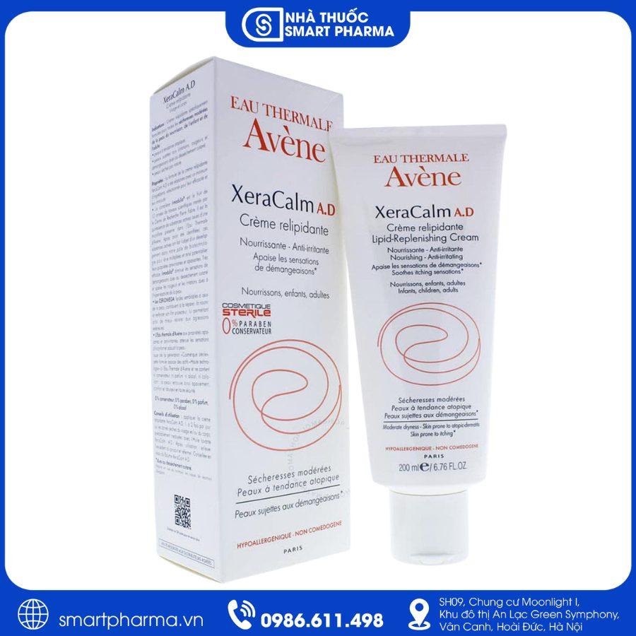 NT Smartpharma (1) Avène XeraCalm A.D Cream 200ml – Kem dưỡng ẩm chuyên sâu, làm dịu da khô và da nhạy cảm
