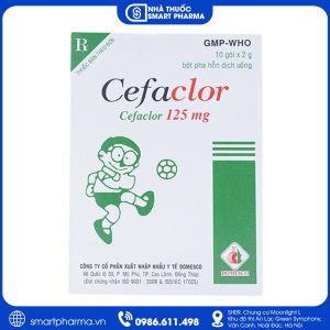 Cefaclor 125mg – Điều trị nhiễm khuẩn đường hô hấp, viêm tai giữa và nhiễm khuẩn tiết niệu