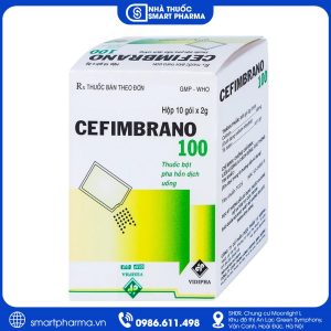 Cefimbrano 100 – Thuốc kháng sinh Cefixim 100mg điều trị nhiễm khuẩn