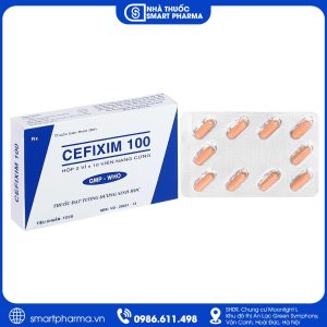 Cefixim 100mg Tipharco – Thuốc kháng sinh điều trị nhiễm khuẩn