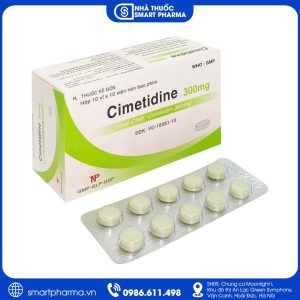 Cimetidin 300mg Thành Nam – Điều trị loét dạ dày, loét tá tràng và trào ngược dạ dày thực quản