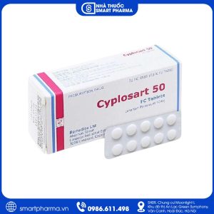 Thuốc Cyplosart 50 – Điều trị tăng huyết áp, hỗ trợ bảo vệ tim mạch và thận