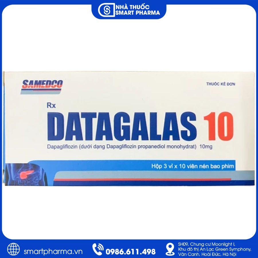 Datagalas 10mg - Nhà Thuốc Smartpharma Thuốc Datagalas 10mg - Điều trị đái tháo đường týp 2