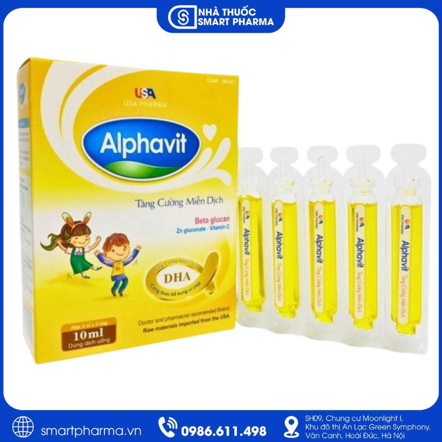NT Smartpharma (1) Alphavit tăng cường miễn dịch giúp nâng cao sức đề kháng