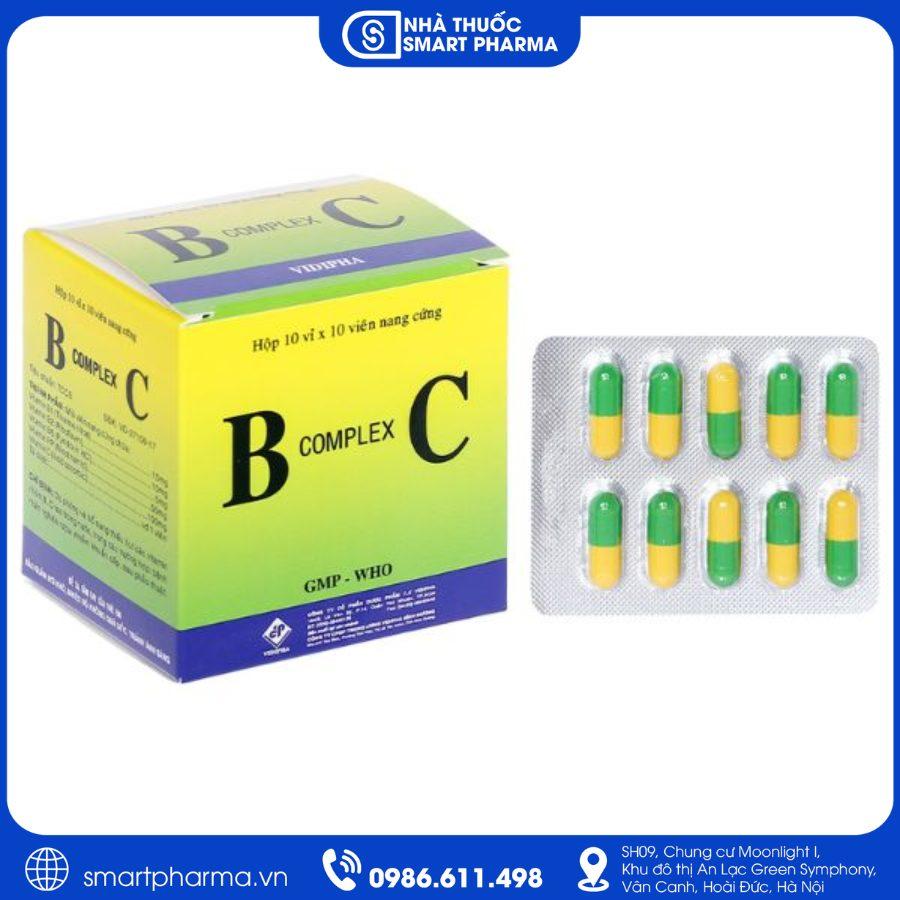 NT Smartpharma (10) B Complex C Vidipha – Thuốc bổ sung vitamin nhóm B và vitamin C