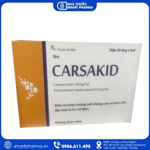 Thuốc Carsakid – Điều trị ho khan, ho không có đờm