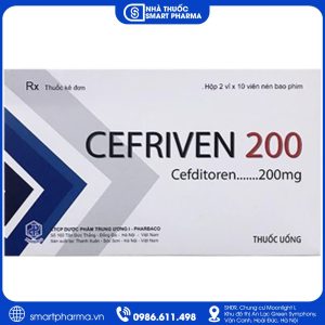 Cefriven 200 Pharbaco – Kháng sinh điều trị các bệnh nhiễm khuẩn