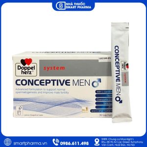 Conceptive Men Doppelherz - Cải thiện chất lượng tinh trùng và sức khỏe sinh sản nam giới