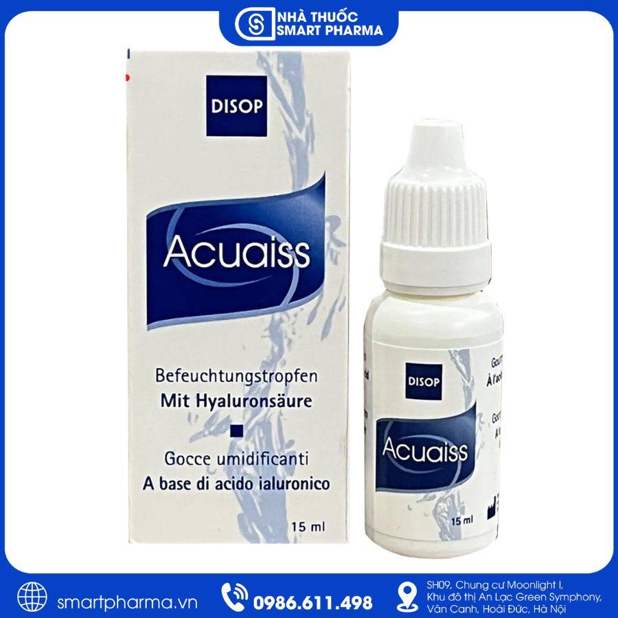 NT Smartpharma (10) Acuaiss hỗ trợ giảm khô mắt, dưỡng ẩm và bảo vệ bề mặt nhãn cầu hiệu quả