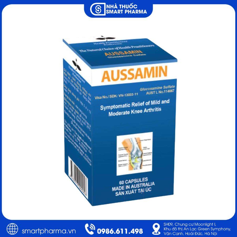 NT Smartpharma (11) Aussamin 500mg – Điều trị thoái hóa khớp, giảm đau nhức và cải thiện chức năng vận động