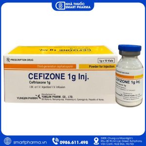 Cefizone 1g – Điều trị nhiễm khuẩn nặng