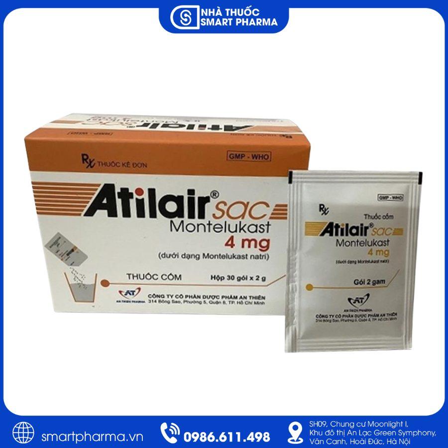 NT Smartpharma (12) Atilair Sac – Thuốc hỗ trợ kiểm soát hen phế quản, viêm mũi dị ứng