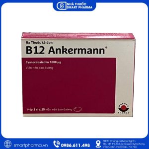 B12 Ankermann – Thuốc bổ sung Vitamin B12 điều trị thiếu máu do thiếu vitamin B12