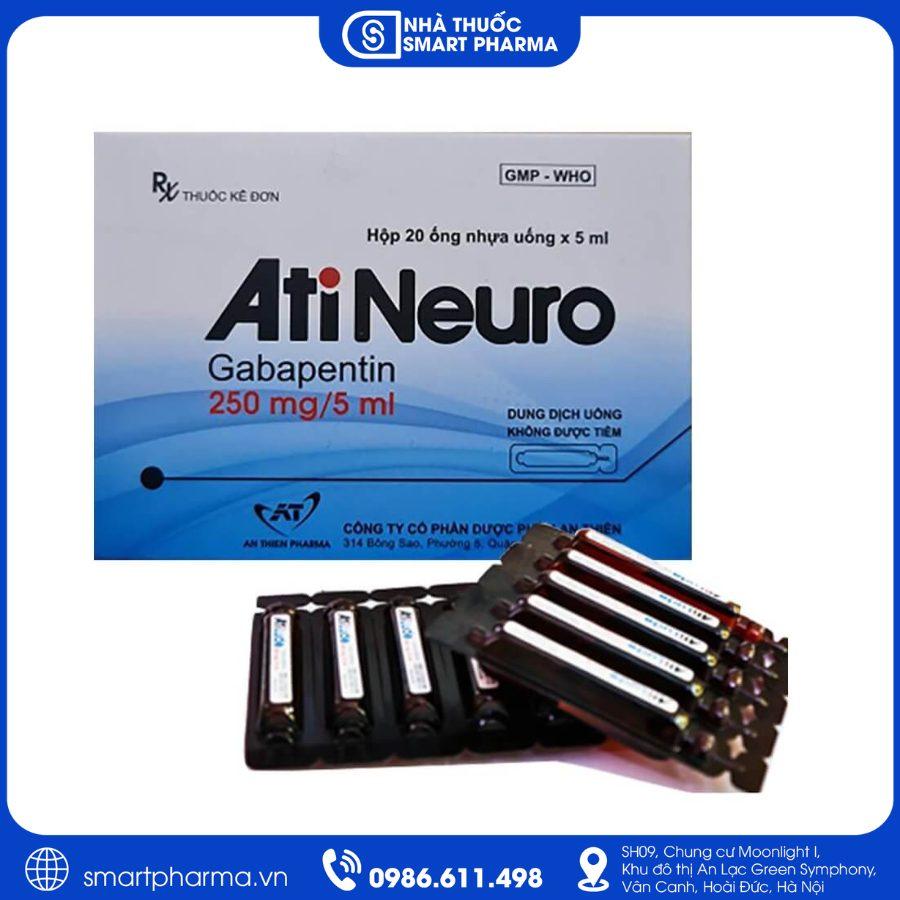 NT Smartpharma (14) AtiNeuro 250mg/5ml – Hỗ trợ phục hồi chức năng thần kinh, cải thiện trí nhớ