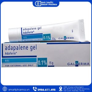 Adaferin 0.1% gel bôi điều trị mụn trứng cá hiệu quả với Adapalene