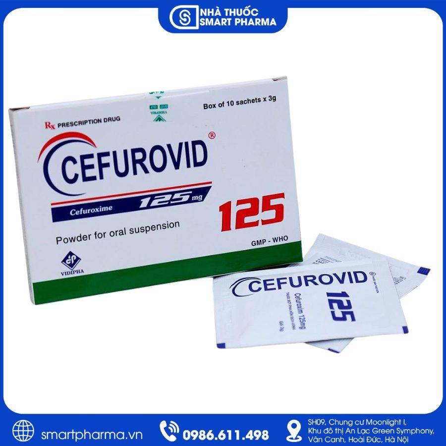 NT Smartpharma (14) Cefurovid 125 – Điều trị các nhiễm khuẩn đường hô hấp và tiết niệu