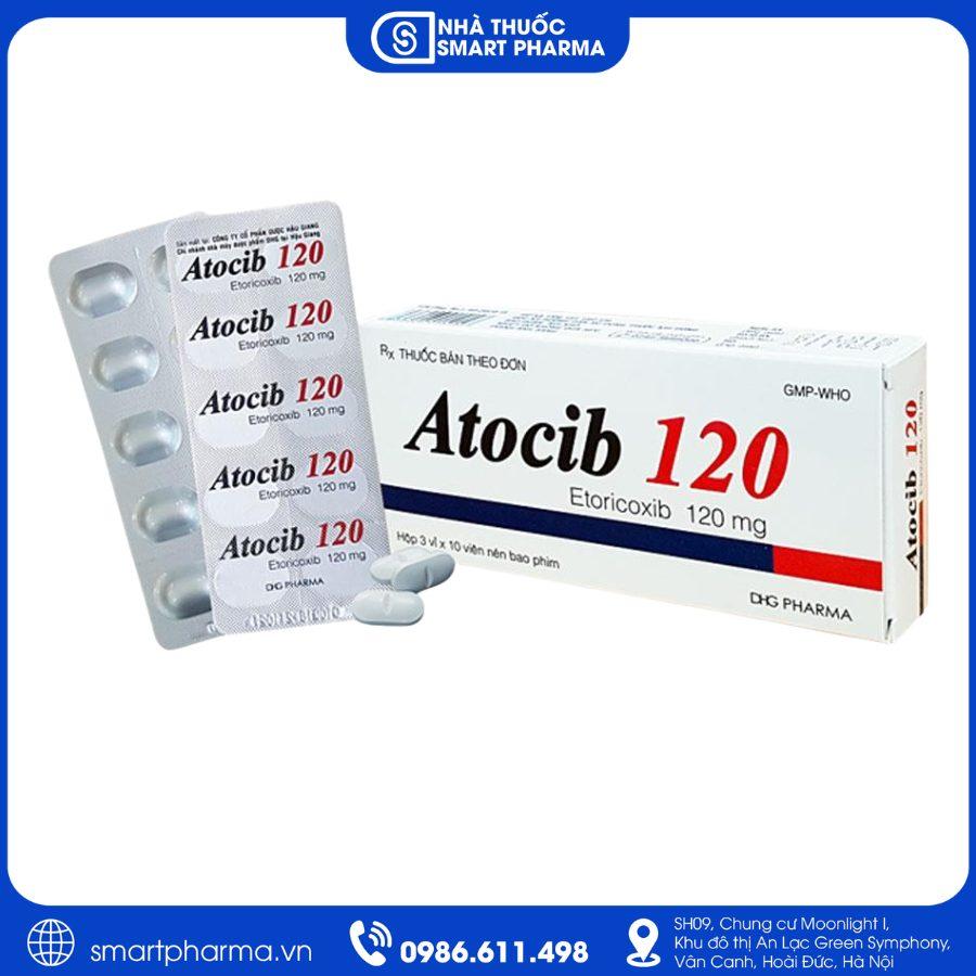 NT Smartpharma (15) Atocib 120mg – Thuốc giảm đau, chống viêm trong bệnh lý xương khớp