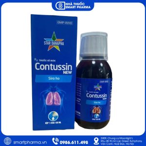 Siro Contussin New - Điều trị ho có đờm, viêm mũi dị ứng và viêm mũi vận mạch