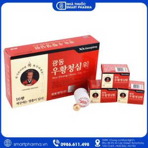 An Cung Ngưu Hoàng Hoàn Ông Cụ Kwangdong hỗ trợ tuần hoàn máu não và sức khỏe thần kinh