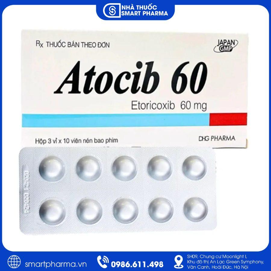 NT Smartpharma (16) Atocib 60 – Thuốc giảm đau, chống viêm xương khớp