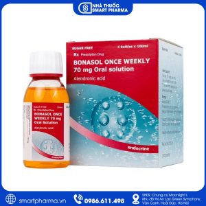 Thuốc Bonasol Once Weekly 70mg Oral Solution 100ml – Điều trị loãng xương hiệu quả