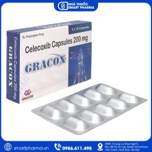 Gracox 200mg – Điều trị thoái hóa khớp, viêm khớp dạng thấp và viêm cột sống dính khớp
