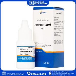 Kem bôi da Cortipharm – Điều trị các bệnh viêm da và tổn thương da