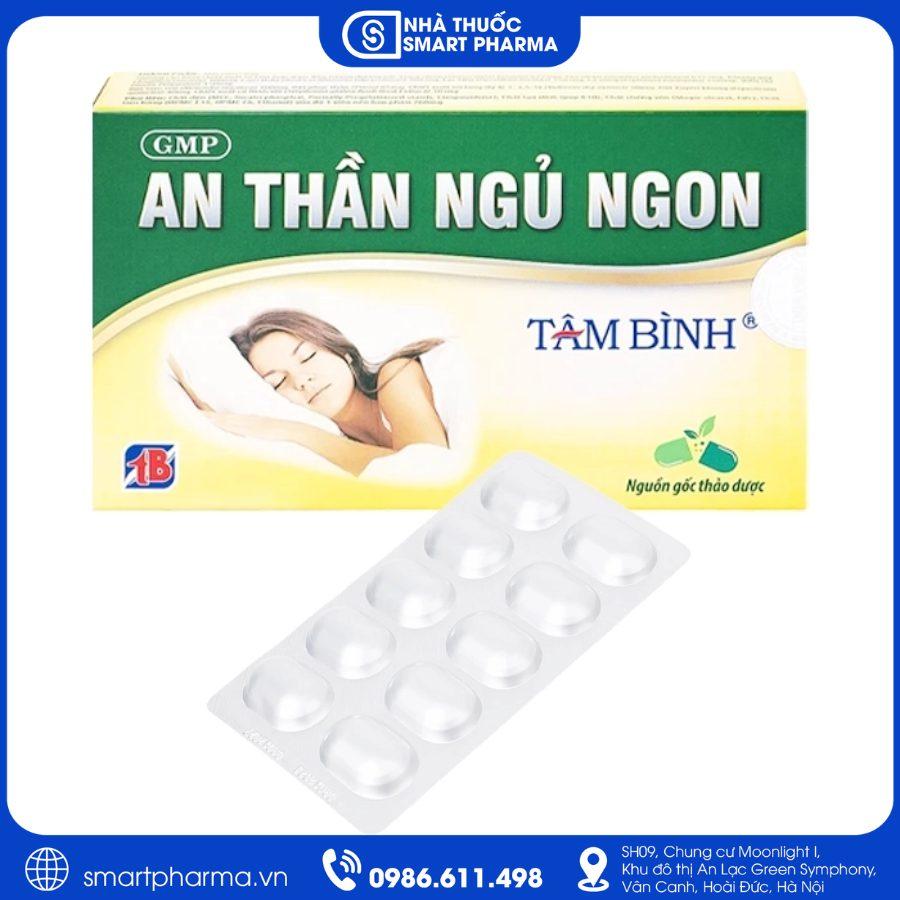 NT Smartpharma (19) An Thần Ngủ Ngon Tâm Bình – Hỗ trợ an thần, cải thiện giấc ngủ tự nhiên