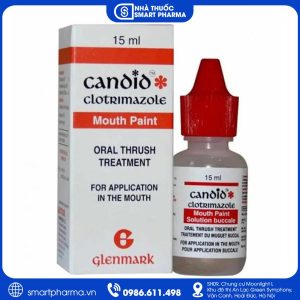 Candid Mouth Paint 15ml – Điều trị nấm Candida và tưa miệng