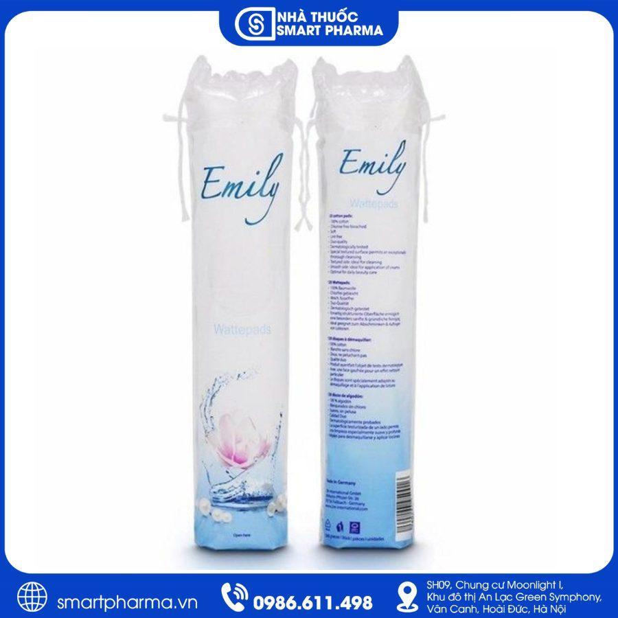 NT Smartpharma (19) Bông tẩy trang Emily – Mềm mại, tiện lợi cho chăm sóc da hằng ngày