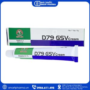 D79 GVS Cream – Kem bôi hỗ trợ điều trị các bệnh lý da
