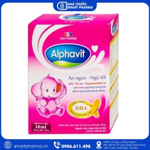 Alphavit Ăn ngon ngủ tốt giúp trẻ ăn ngon, ngủ ngon và phát triển toàn diện