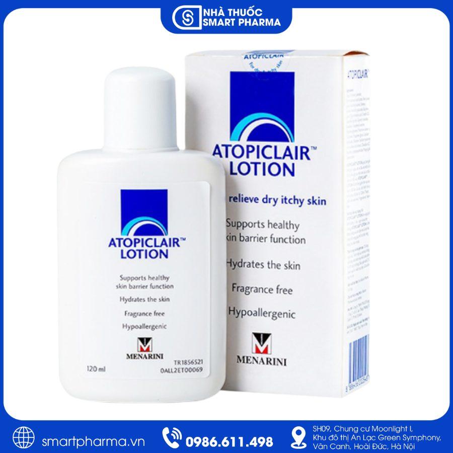 NT Smartpharma (2) Atopiclair Lotion 120ml – Lotion dưỡng ẩm, hỗ trợ phục hồi da khô và da nhạy cảm